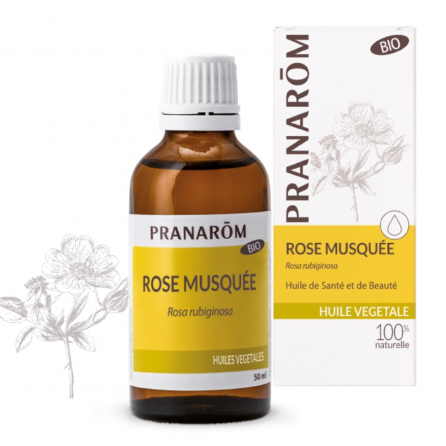 Pranarom Oleo Vegetal Rosa Mosqueta 50ml