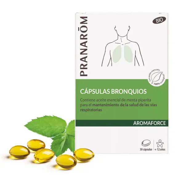 Pranarom Aromaforce Bronquios 30caps