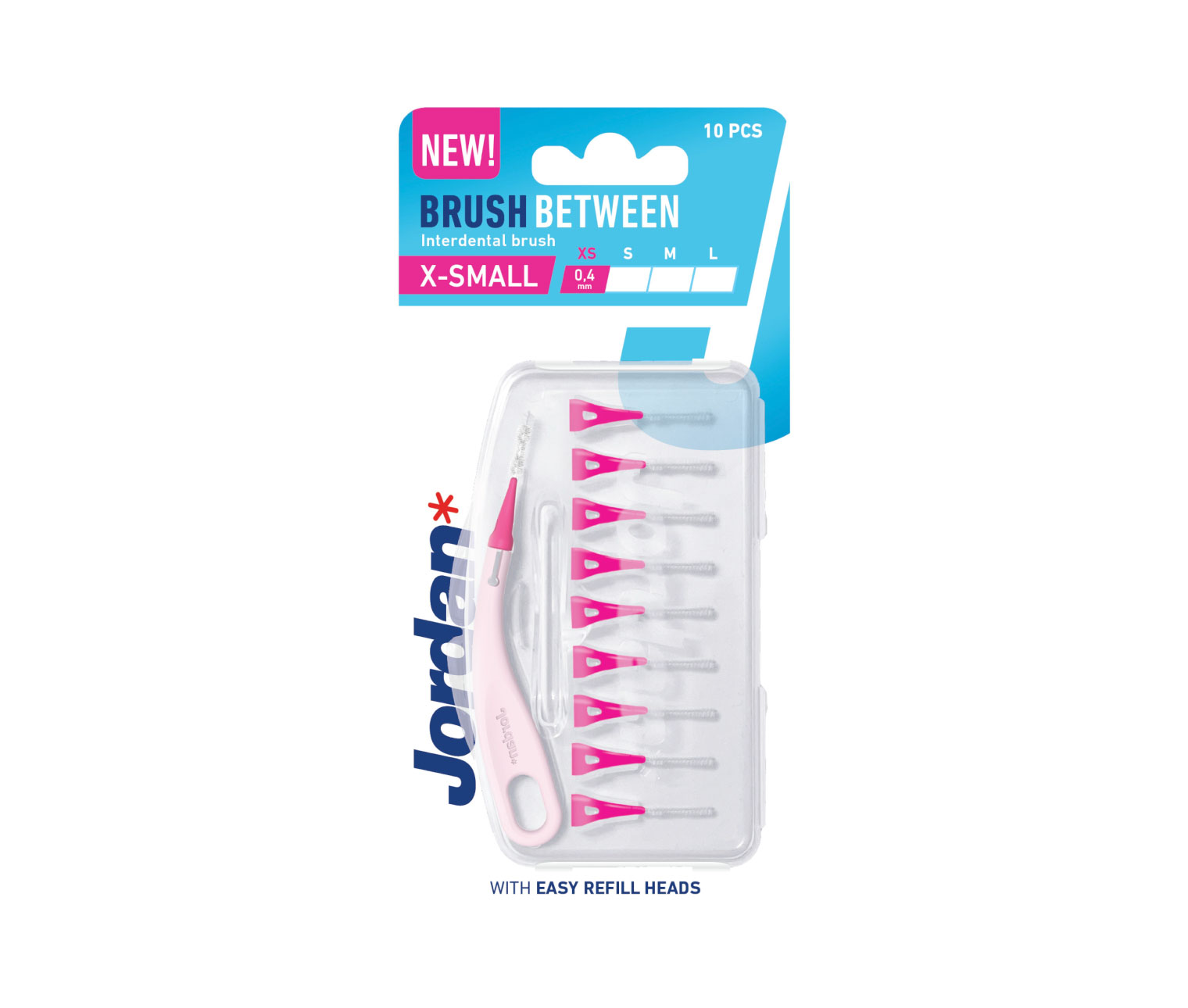 Jordan Escovilhao Interdental Brush X-Small 10un