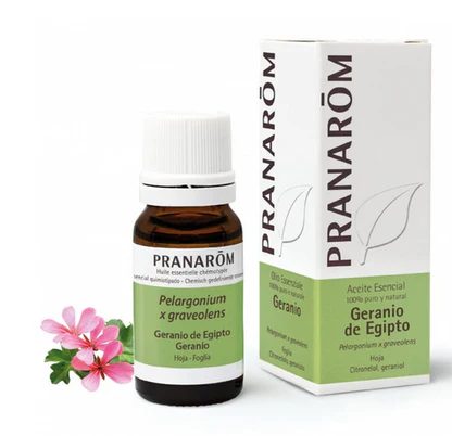 Pranarom Óleo Essencial Geranio Egito Pelargonium 10ml