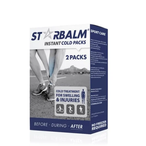 Starbalm Compressas Frio Instantâneo 75g 2un