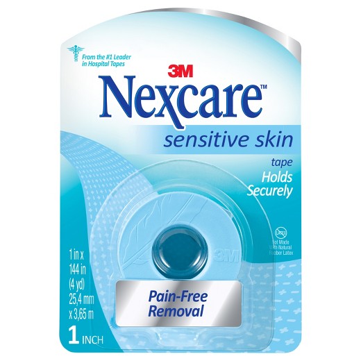 Nexcare Adesivo Papel Branco 2,5cmx5m 1un