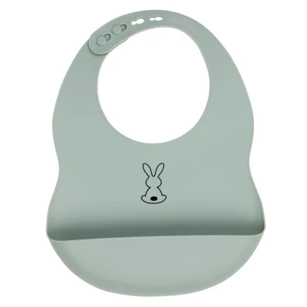 Nattou Bavoir en Silicone Vert