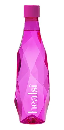 Healsi Agua Nascente Rosa 1L