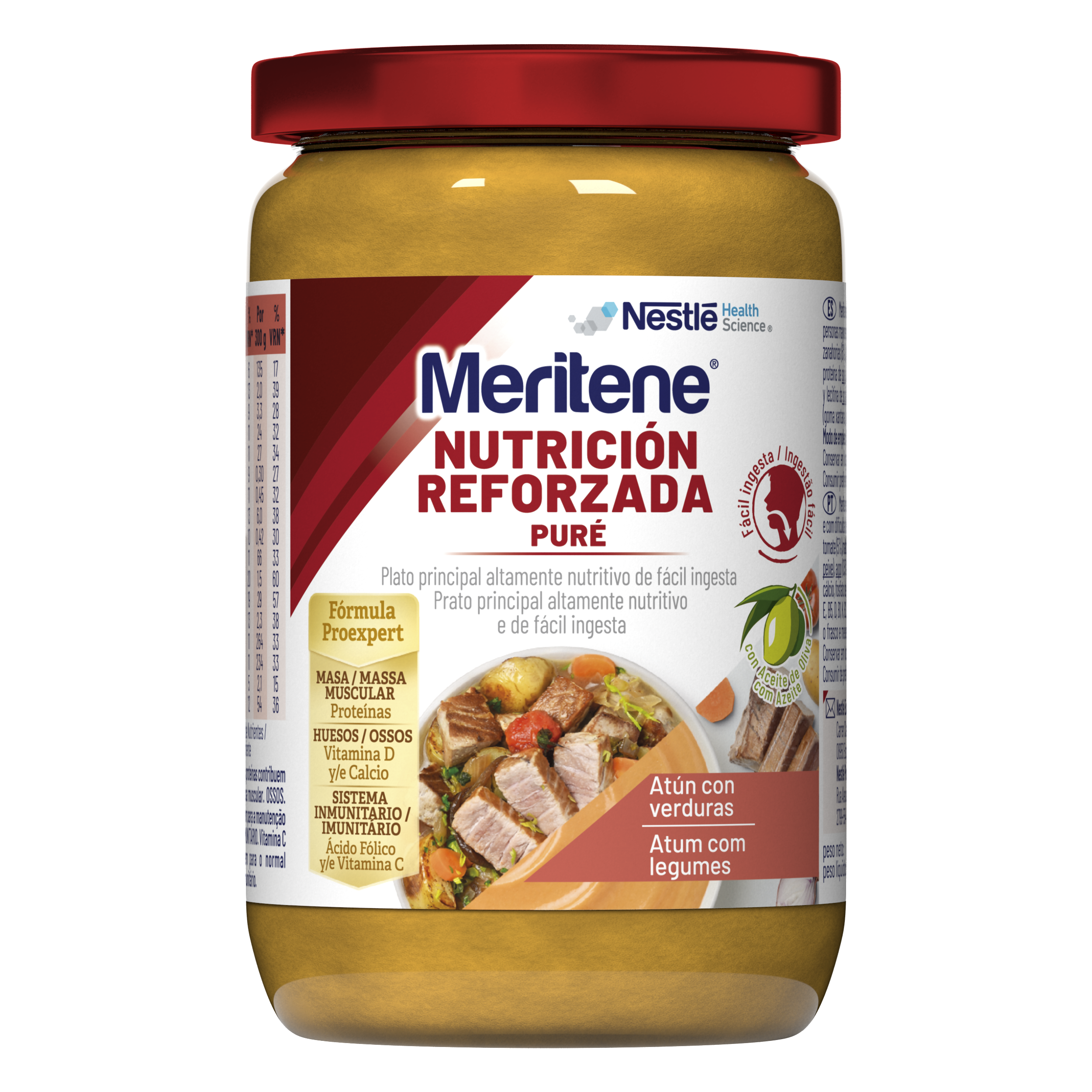 Meritene Nutrição Reforçada Puré Atum/Legumes 300g
