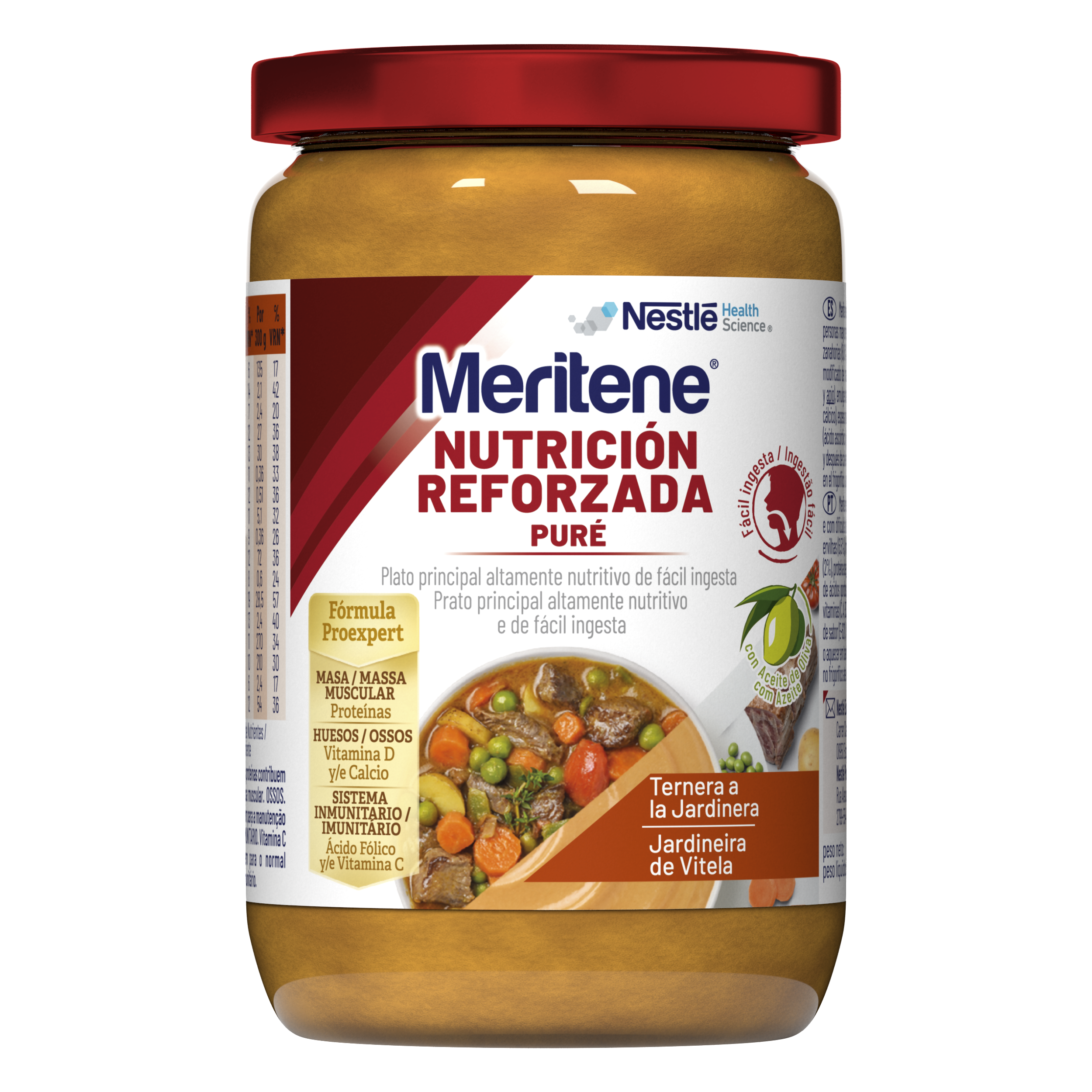 Meritene Nutrição Reforçada Puré Jardineira de Vitela 300g