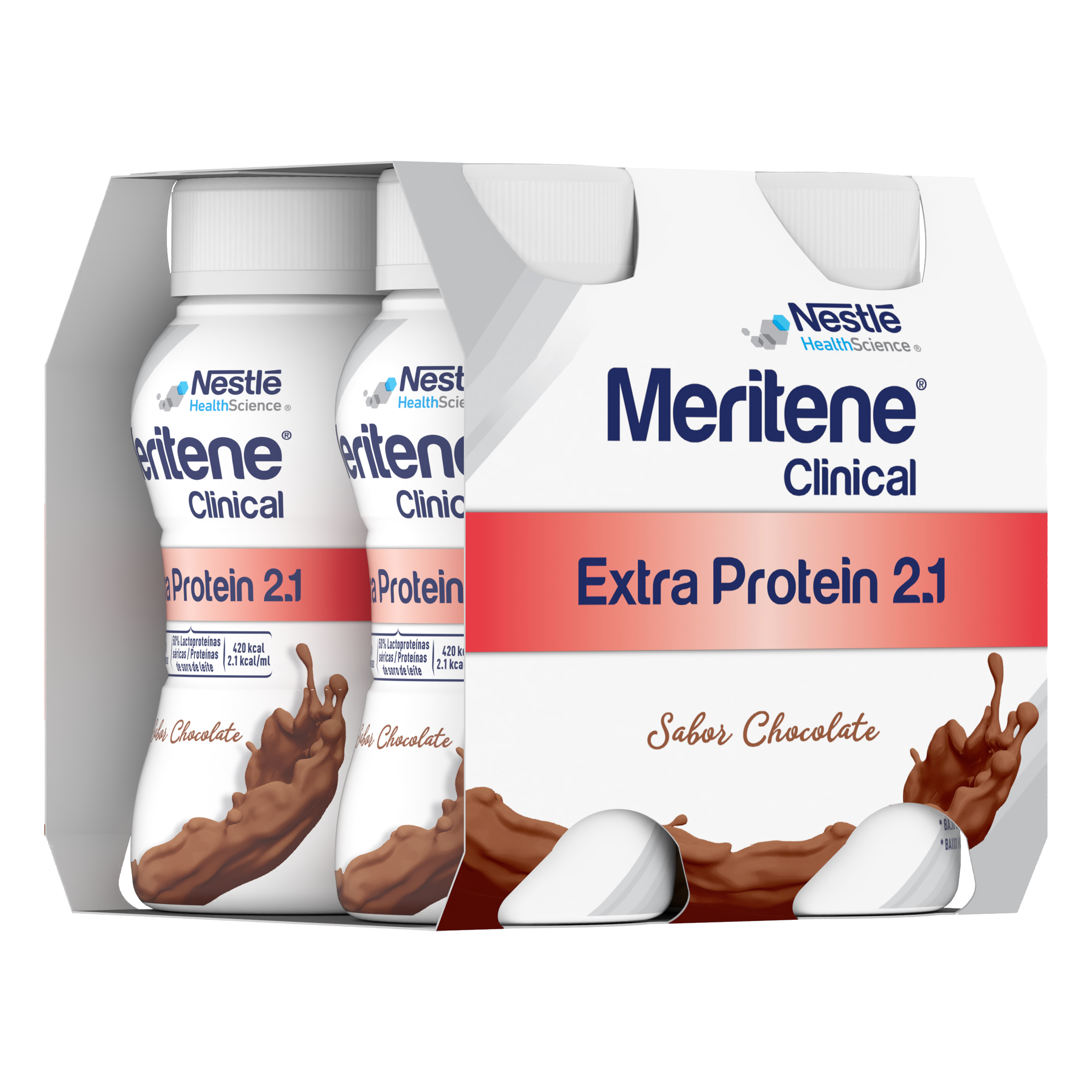 Meritene Clinical Extra Protein Chocolate 4x200ml