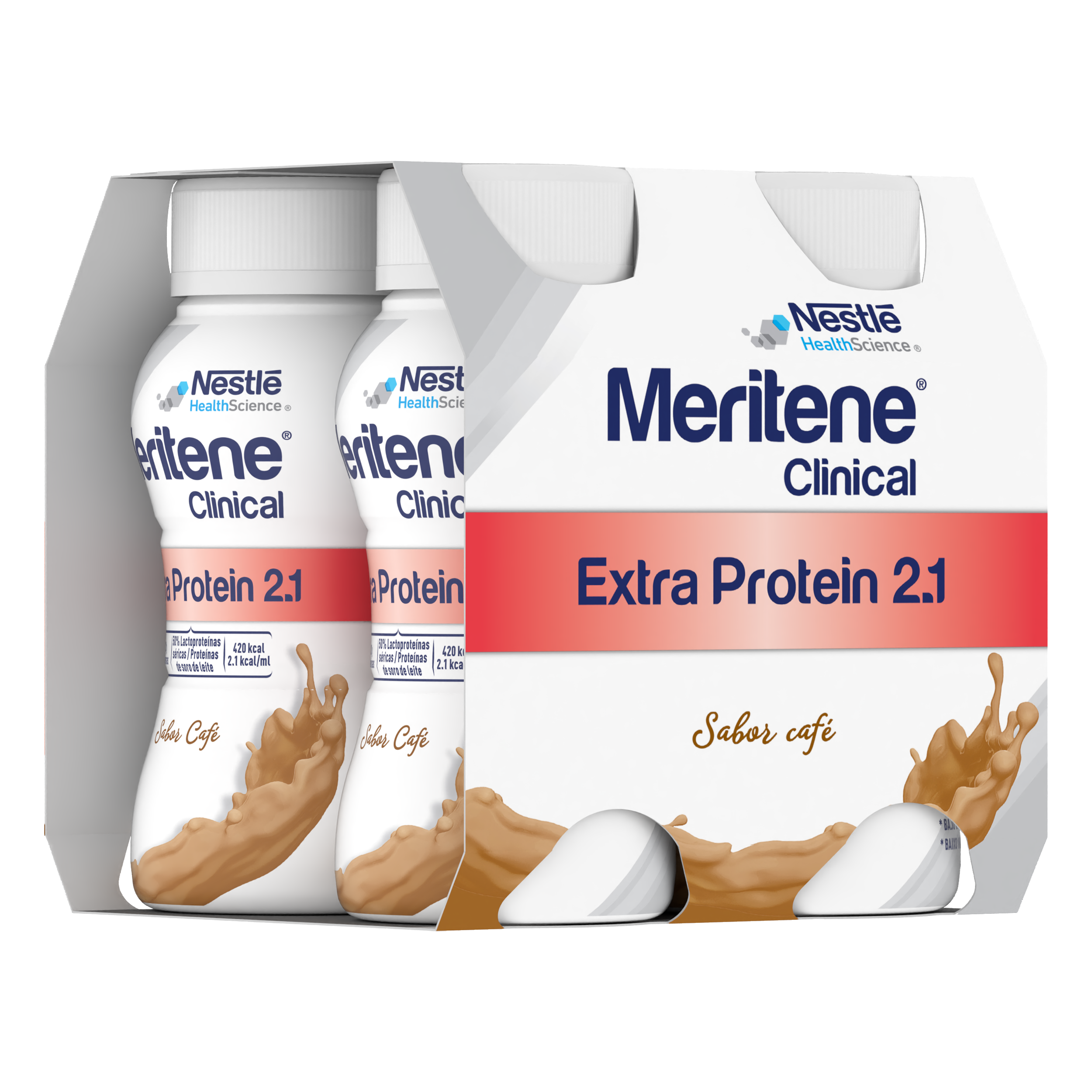 Meritene Clinical Extra Proteine Caffè 200ml 4pz
