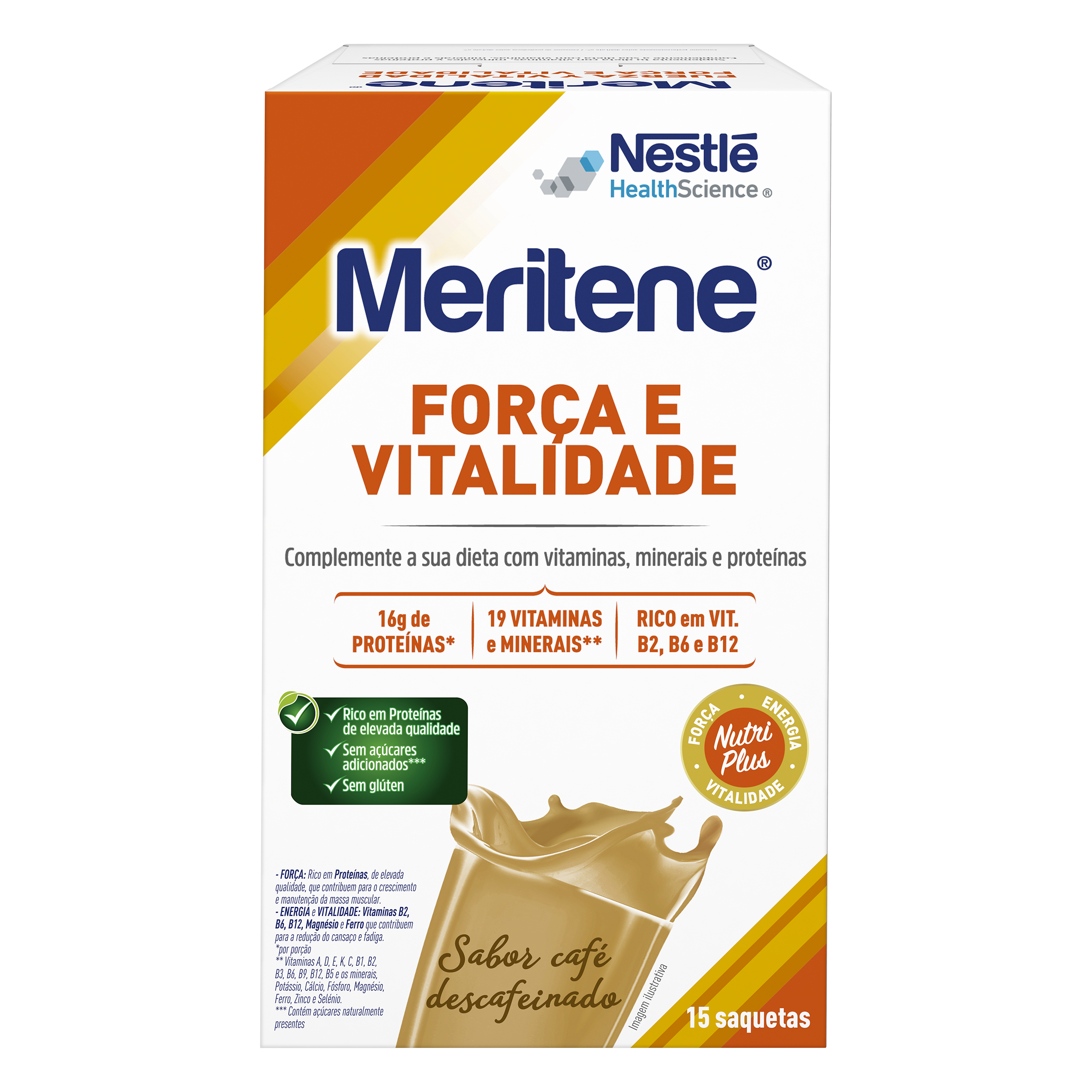 Meritene Forca & Vitalidade Café 15x30g
