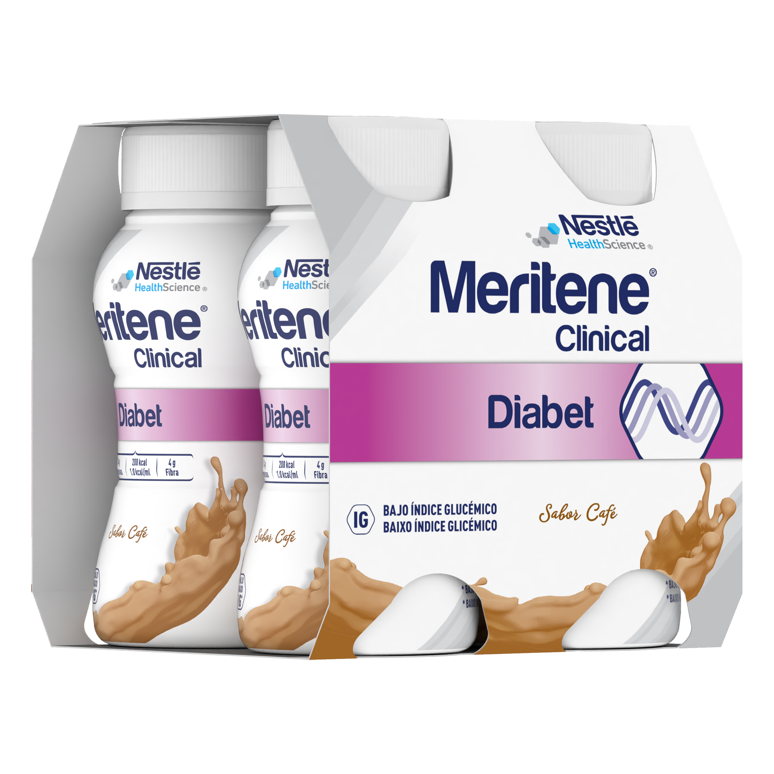Meritene Clinic Diabet Café 200ml 4un