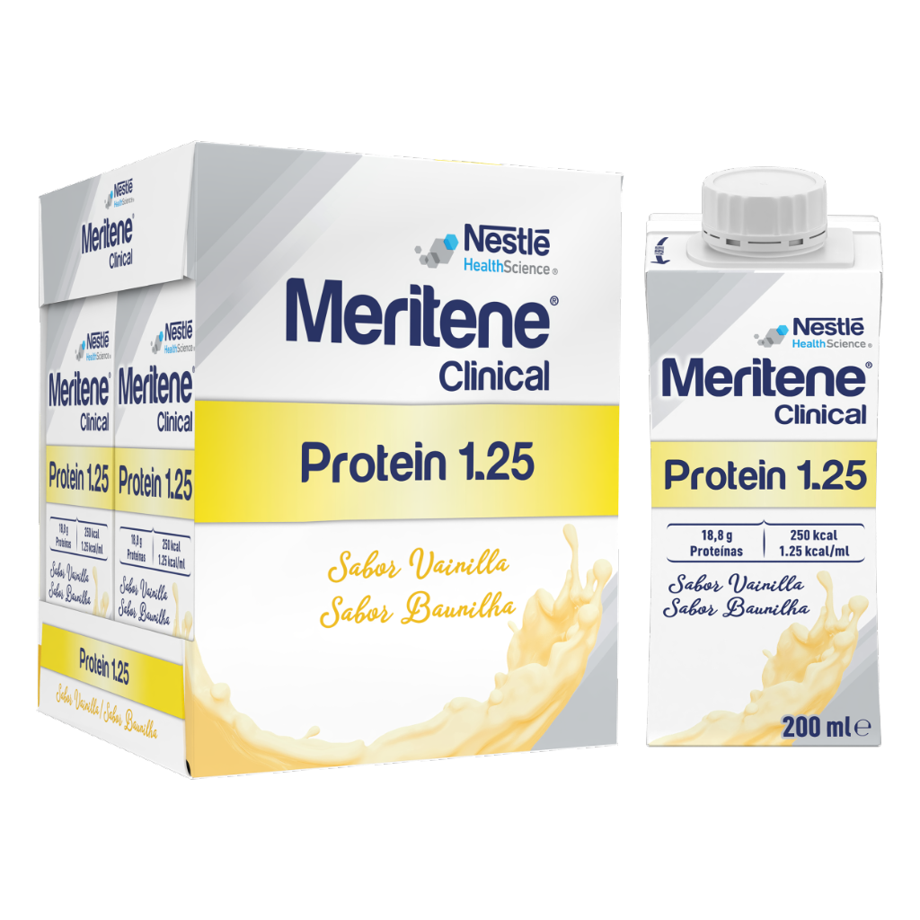 Meritene Clinical Protein 1.25 Baunilha 4x200ml