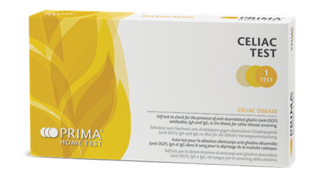Prima Autoteste de Doença Celíaca 1un