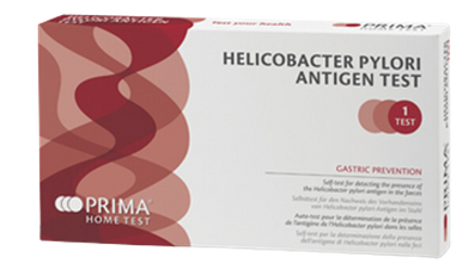 Prima Autoteste de Helycobacter Antigenios