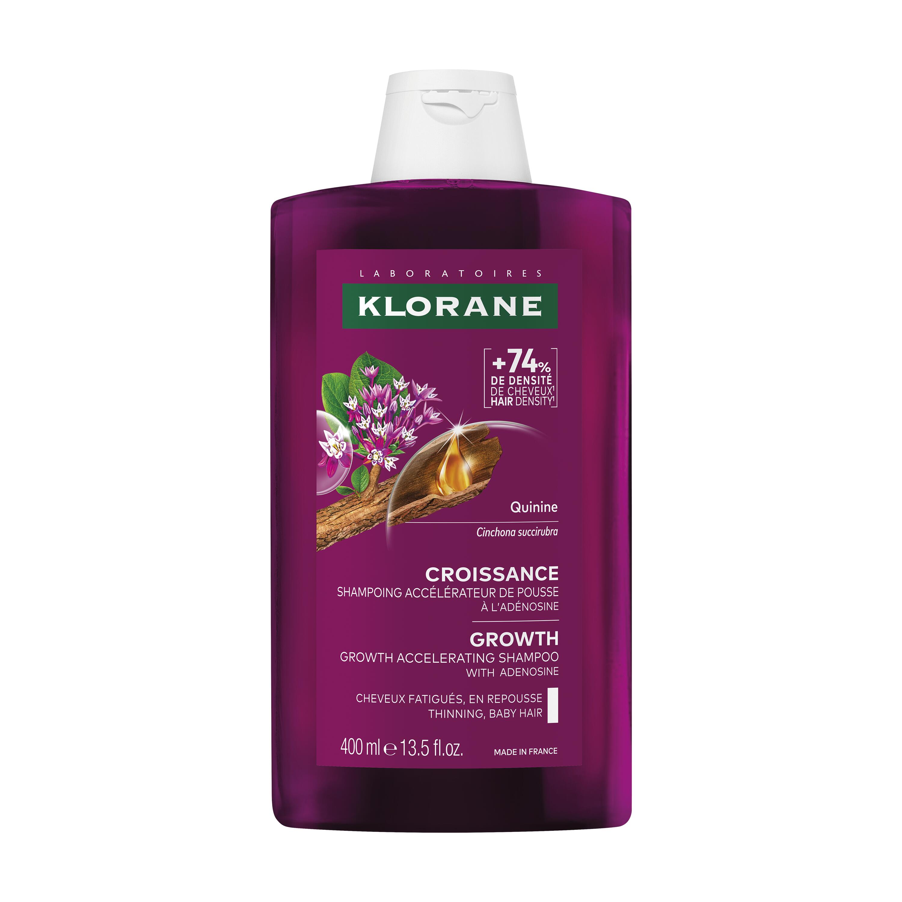 Klorane Capilar Quinina Champô Crescimento 400ml
