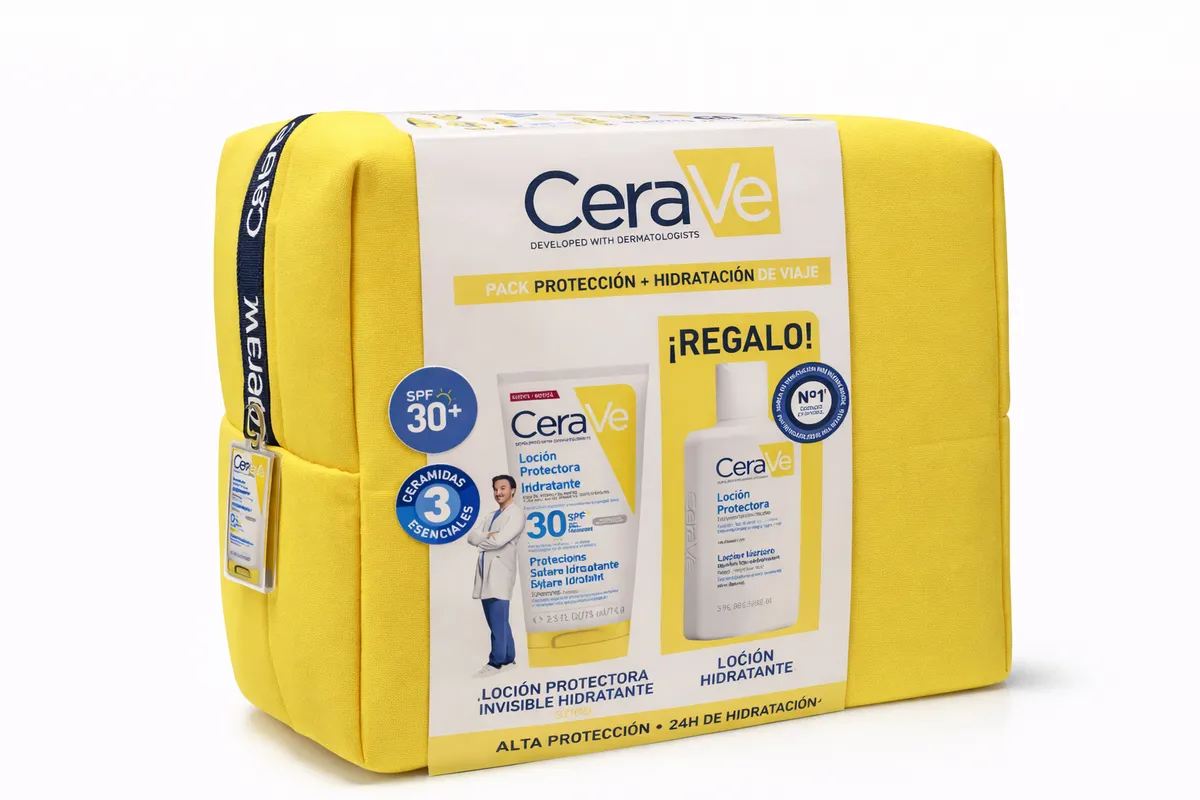 Cerave Necessaire Loção SPF30 75ml + Loção Hidratante 88ml
