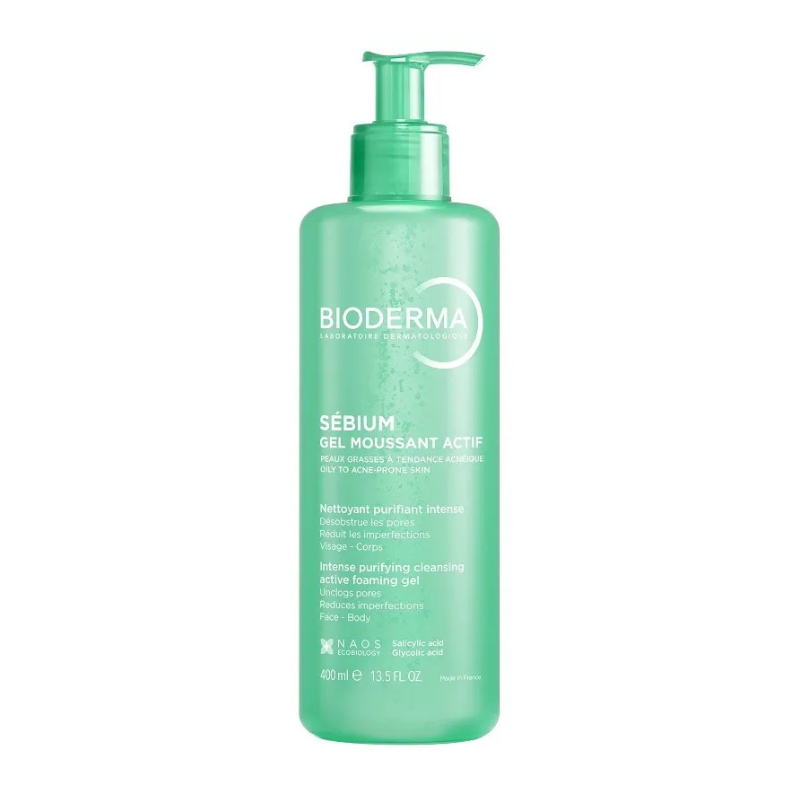 Bioderma Sebium Gel Moussant Actif 400ml