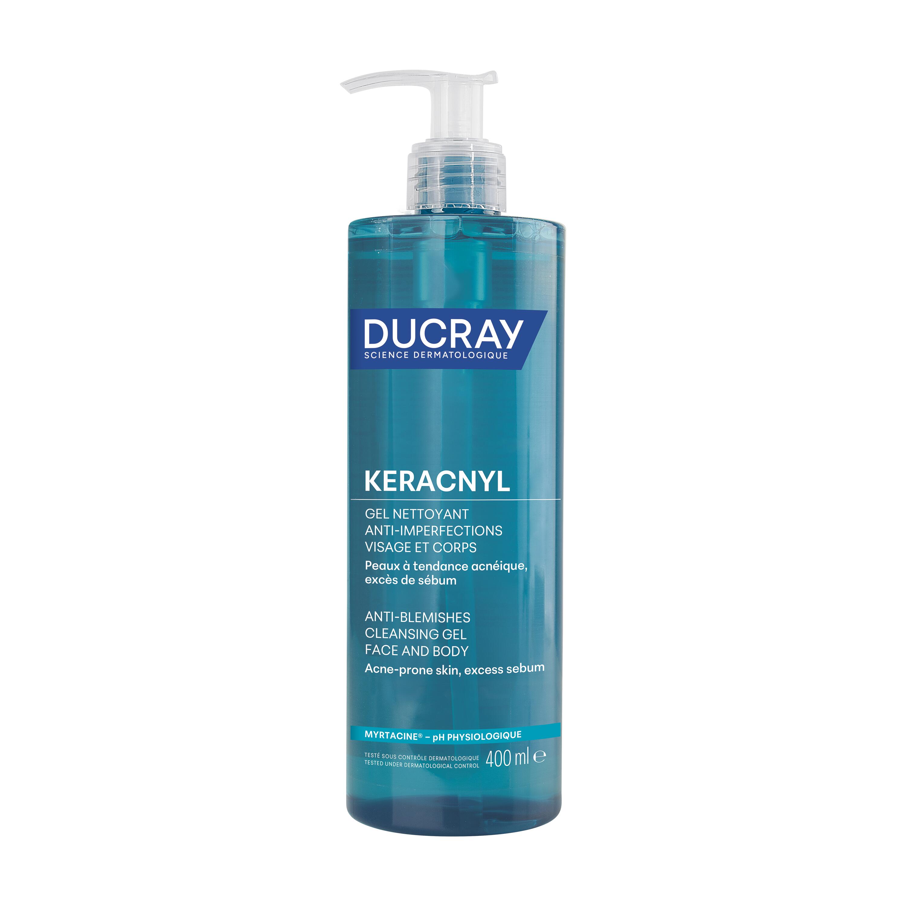 Ducray Keracnyl Gel Limpeza 400ml