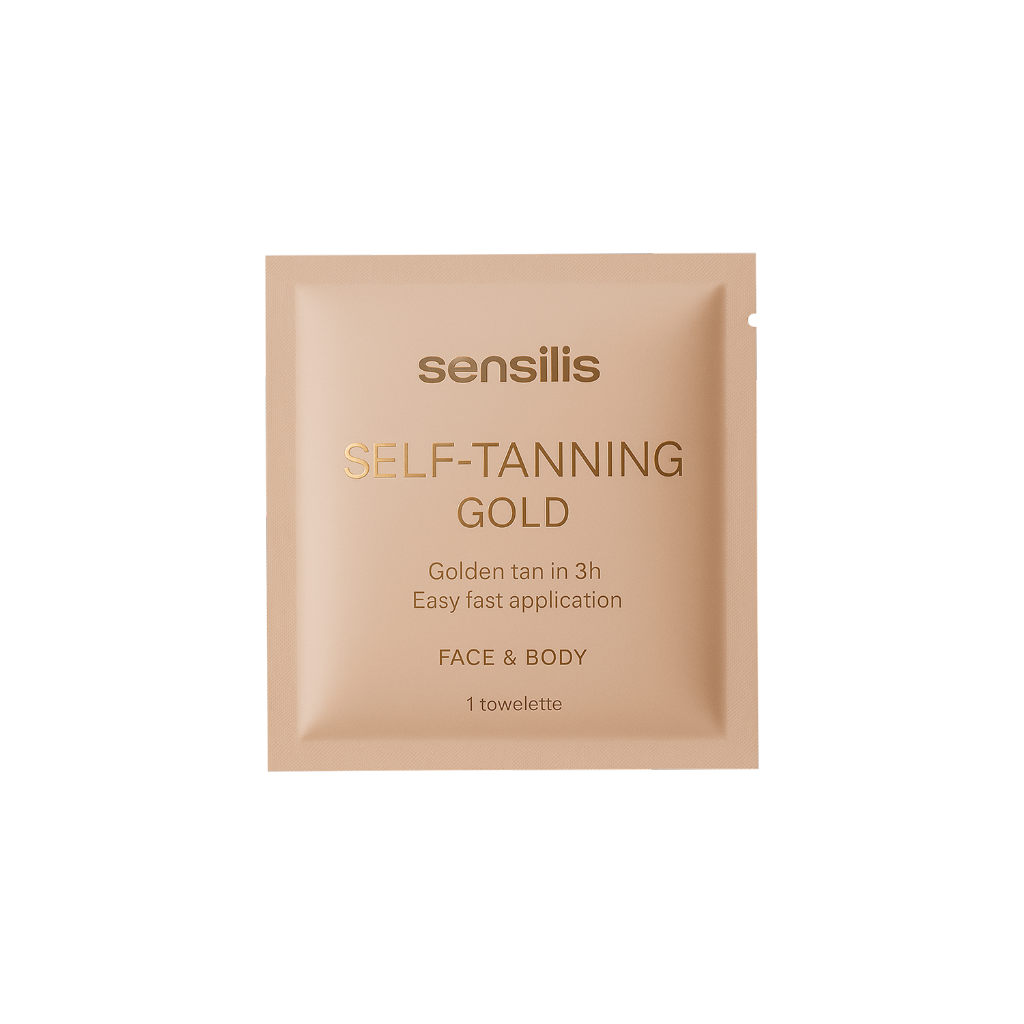 Sensilis Self Tanning Gold Toalhitas 6un