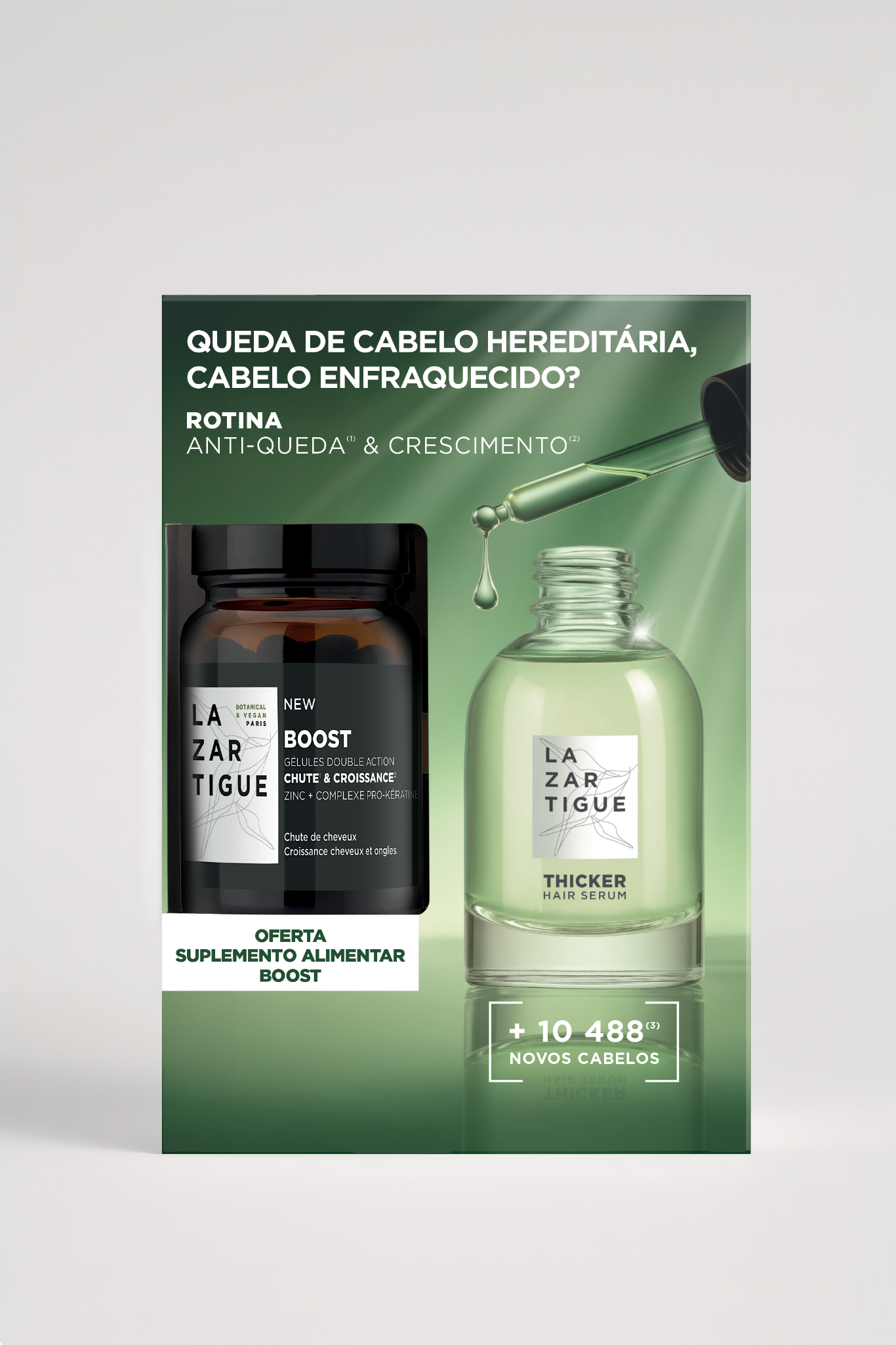 Lazartigue Serum Thicker 50ml + Oferta Boost 30caps