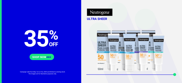 Neutrogena Ultra Sheer 35%