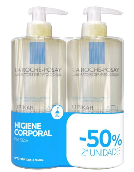 La Roche Posay Lipikar Oleo Lavante 100ml Pack 2un