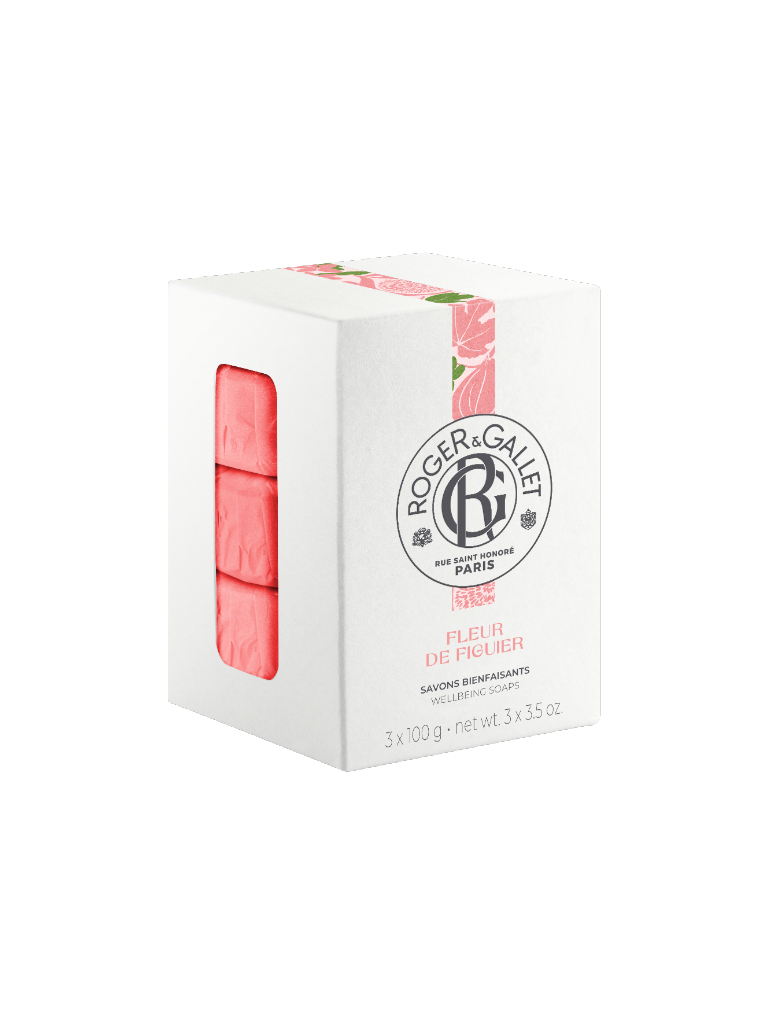 Roger & Gallet Fleur de Figuier Sabonete 100g 3un