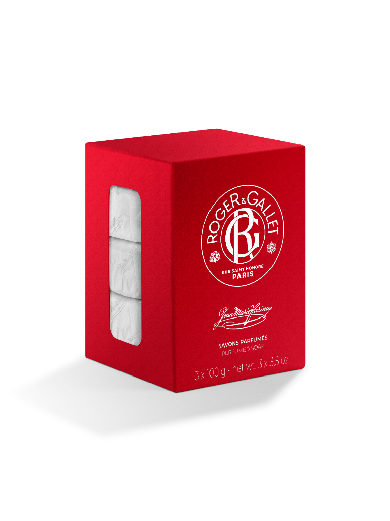 Roger & Gallet Jean Marie Farina Sabonete 100g 3un