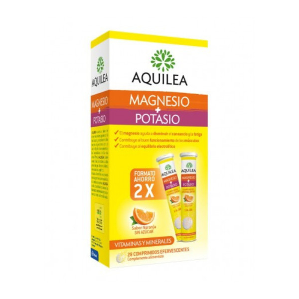 Aquilea Magnesio+Potassio 28comp eferv