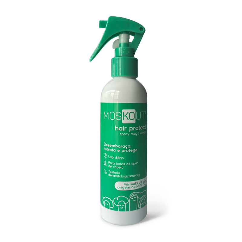 Moskout Hair Protect Spray Maçã Verde 250ml