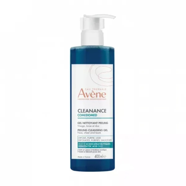 Avene Cleanance Comedomed Peeling Gel Limpeza 400ml