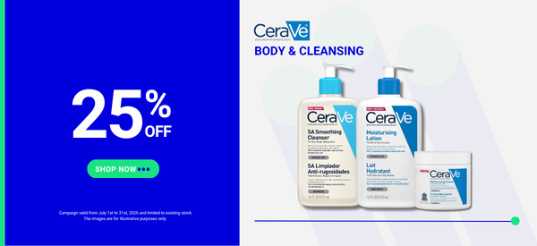 CeraVe Corps et Nettoyage 25%