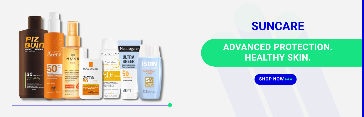 SUNCARE UP TO 50% OFF