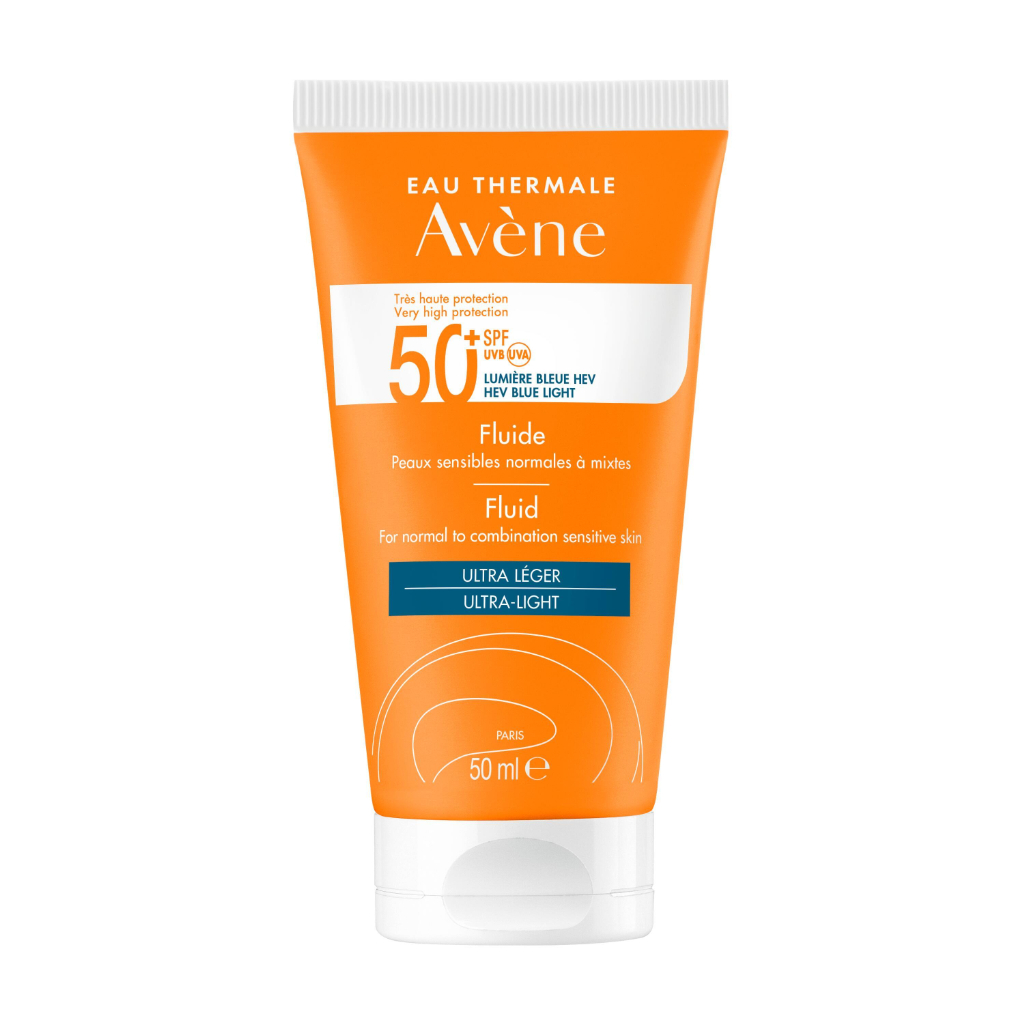 Avène Solar Fluido Toque Seco SPF50+ 50ml