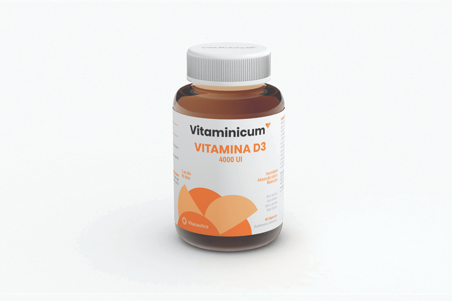 Vitaminicum Vitamina D3 4000UI 60caps