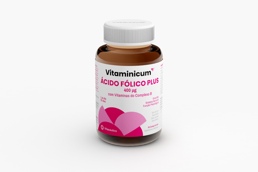 Vitaminicum Acido Folico Plus 400µg 90comp