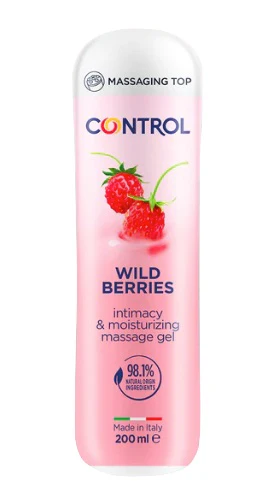 Control Wild Berries Massage Gel 3em1