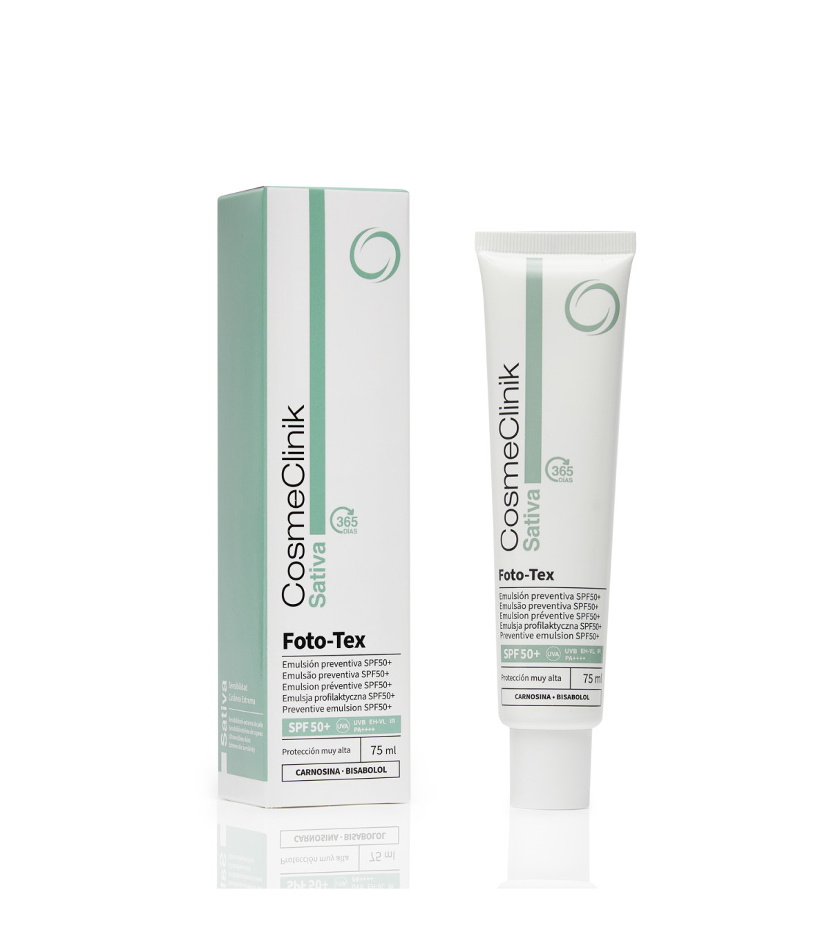 CosmeClinik Sativa Foto-Tex Emulsao SPF50+ 75ml