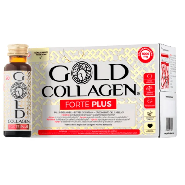 Gold Collagen Forte Plus Solução 50ml 10un