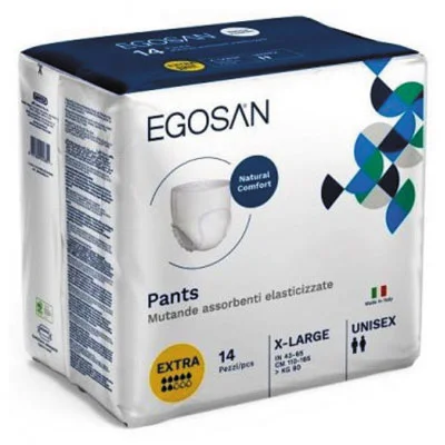 Egosan Cueca Fralda Incontinencia Extra XL 14un
