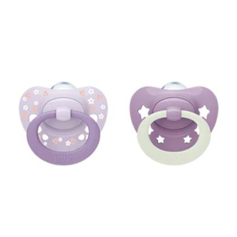 Nuk First Choice Classic Chupeta Silicone Roxo 18-36M 2un