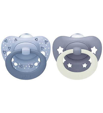 Nuk First Choice Classic Chupeta Silicone Azul 0-6M 2un