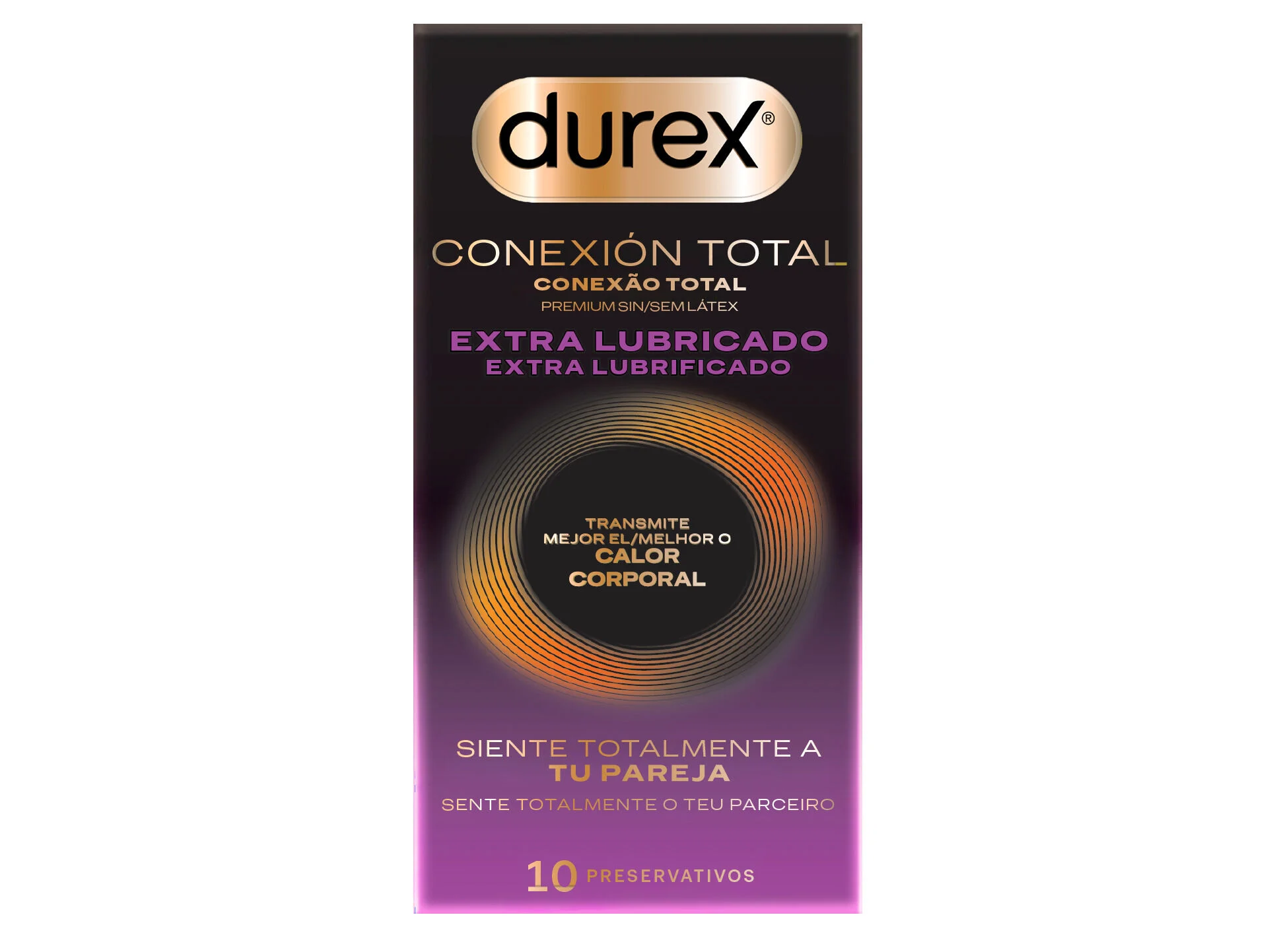 Durex Conexao Total Extra Lubrificado 10un