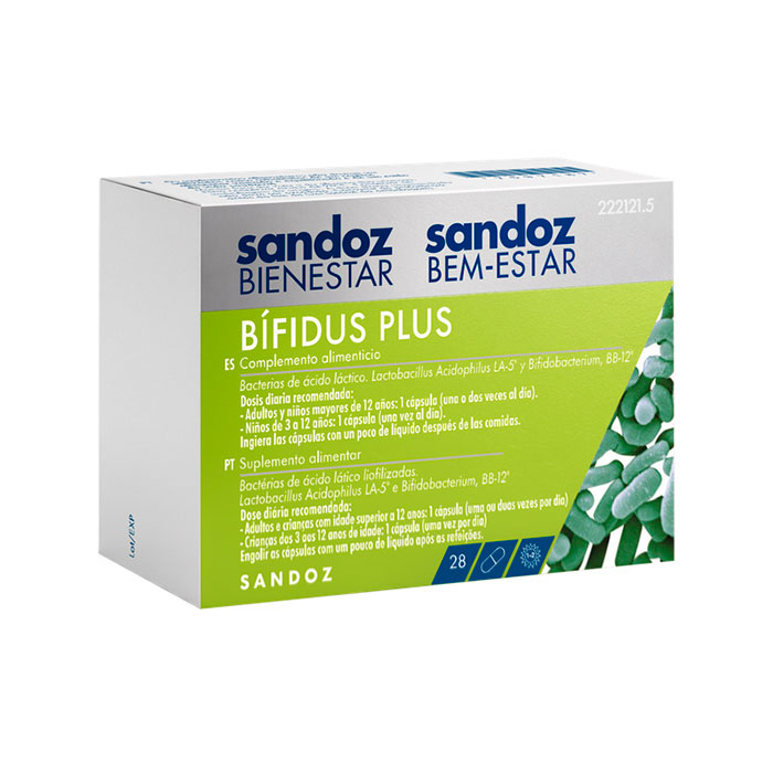 Bífidus Plus Sandoz Bem-Estar 28caps