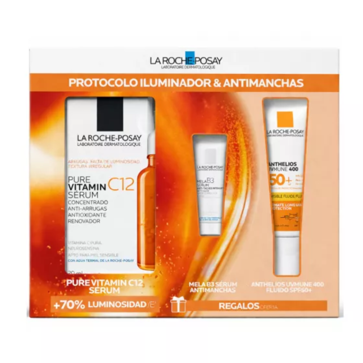 La Roche Posay Pure Vitamin C12 Serum - Coffret Iluminador & Anti-Manchas