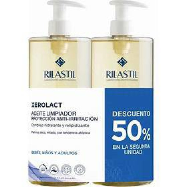 Rilastil Xerolact Oleo Lavante 1000ml Pack Duplo