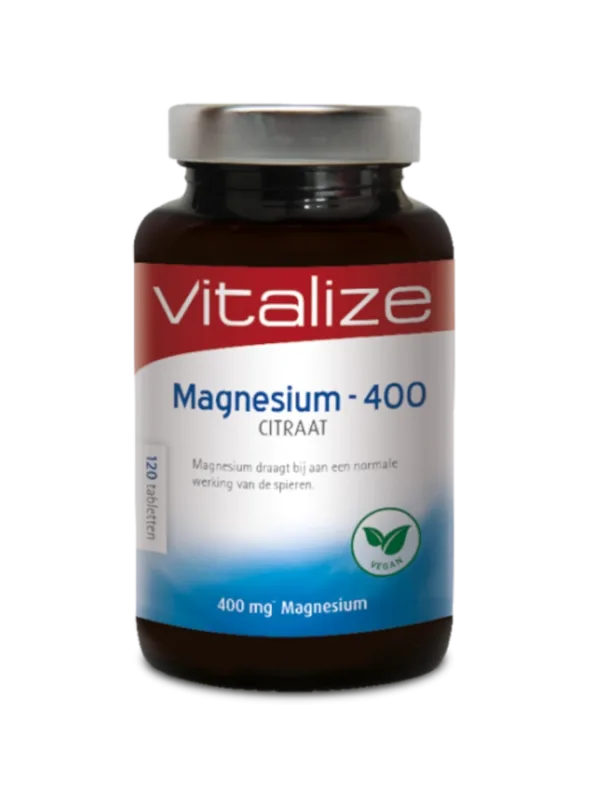 Vitalize Citrato Magnesio Vegan 400mg 120comp 