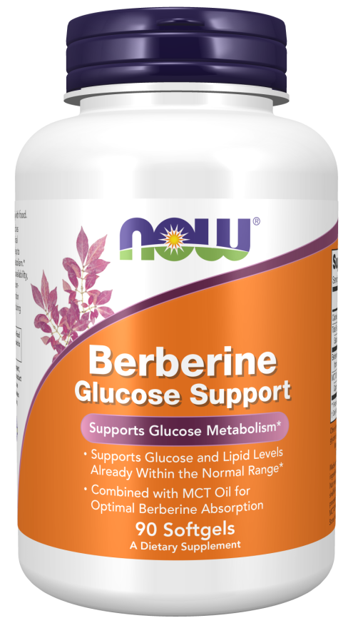 Now Berberine Glucose Support 90caps