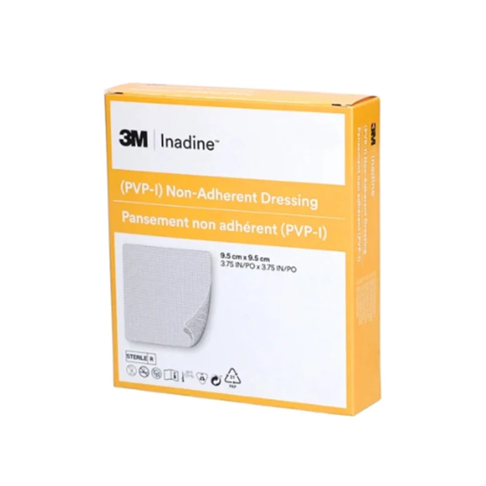 3M Inadine Non-Adherent Dressing 9.5x9.5cm 25un