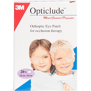 3M Opticlude Penso Ocular Pequeno 20un