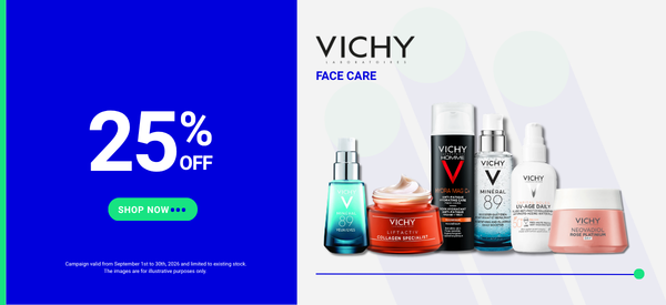 Vichy Face Care 25%